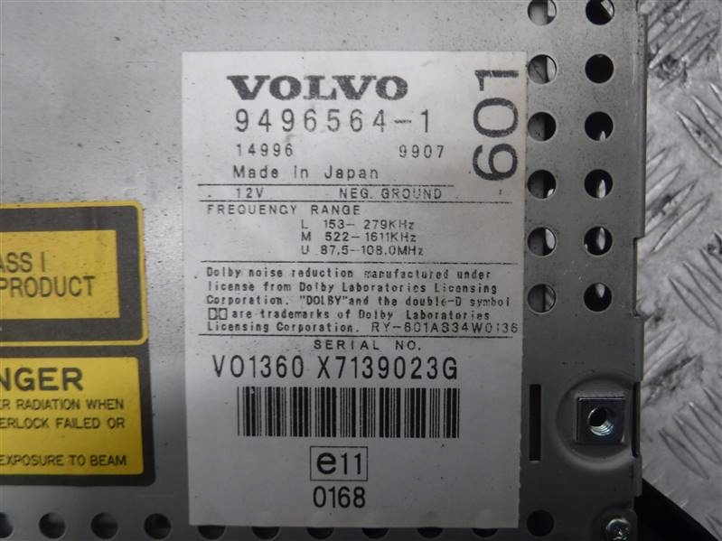 RADIO VOLVO S80 Product image