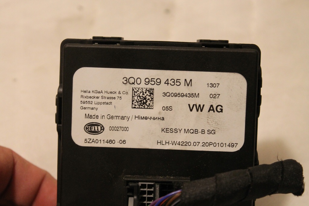 VW PASSAT B8 KESSY MODUL FĂRĂ CHEIE SEAT AUDI TIGUAN Product image