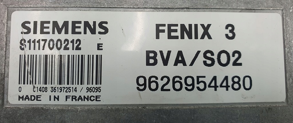MODUL CONTROLLER ECU CITROEN XM II 3.0 V6 Product image
