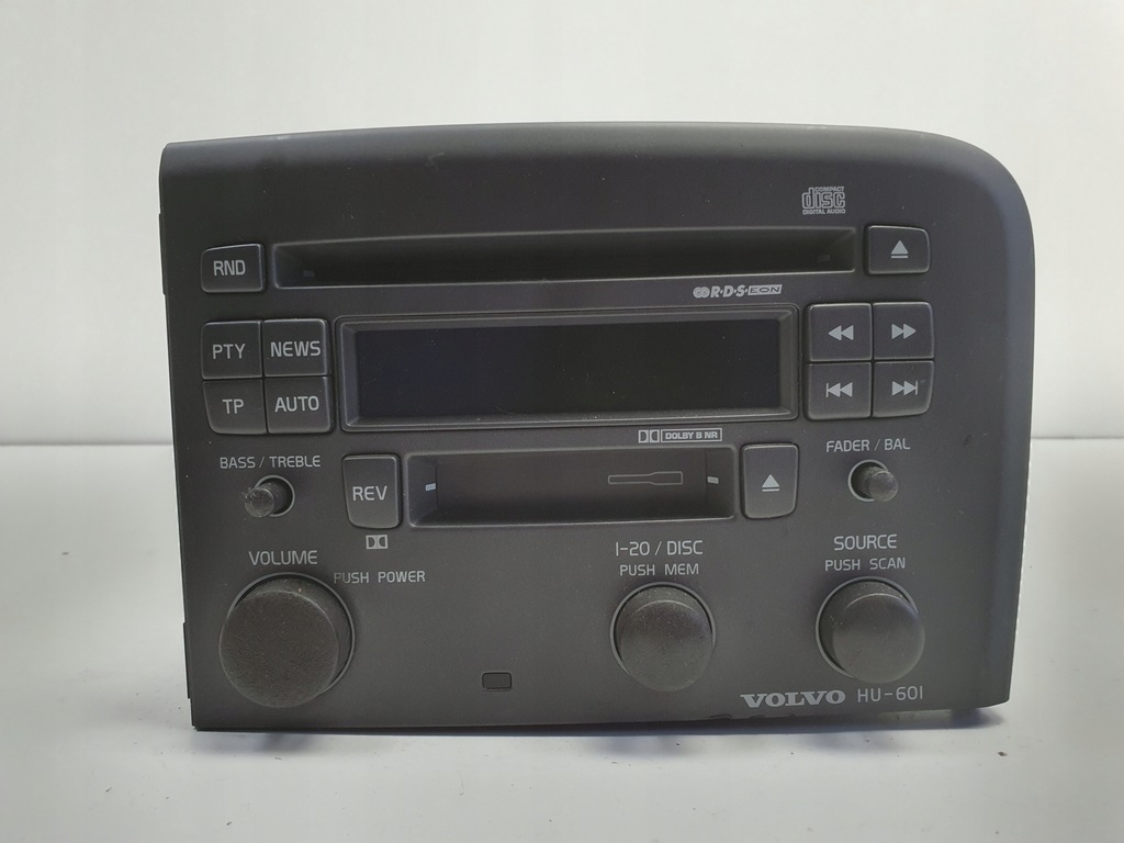 Volvo S60 I V70 II XC70 RADIO CD Radioodtwarzacz HU-601 9496564-1 Product image