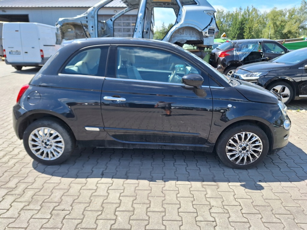 FIAT 500 CUREA DE INFORTARE LAMPA APOI BARA FATA LIFT 876 NERO Product image