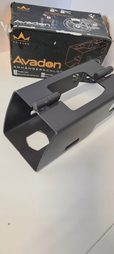 TRIBURG Încuietoare remorcă cu capac de protecție AHK 200 x 91 x H87 mm Product image