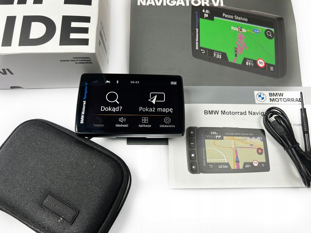 BMW Motorrad Garmin Navigator VI Evo Noua navigatie Product image