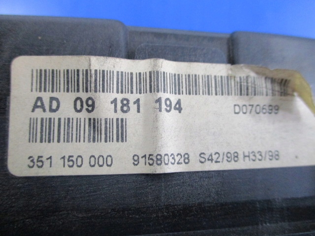 Odometru OPEL ASTRA G DIESEL 91580328 277.000 km Product image