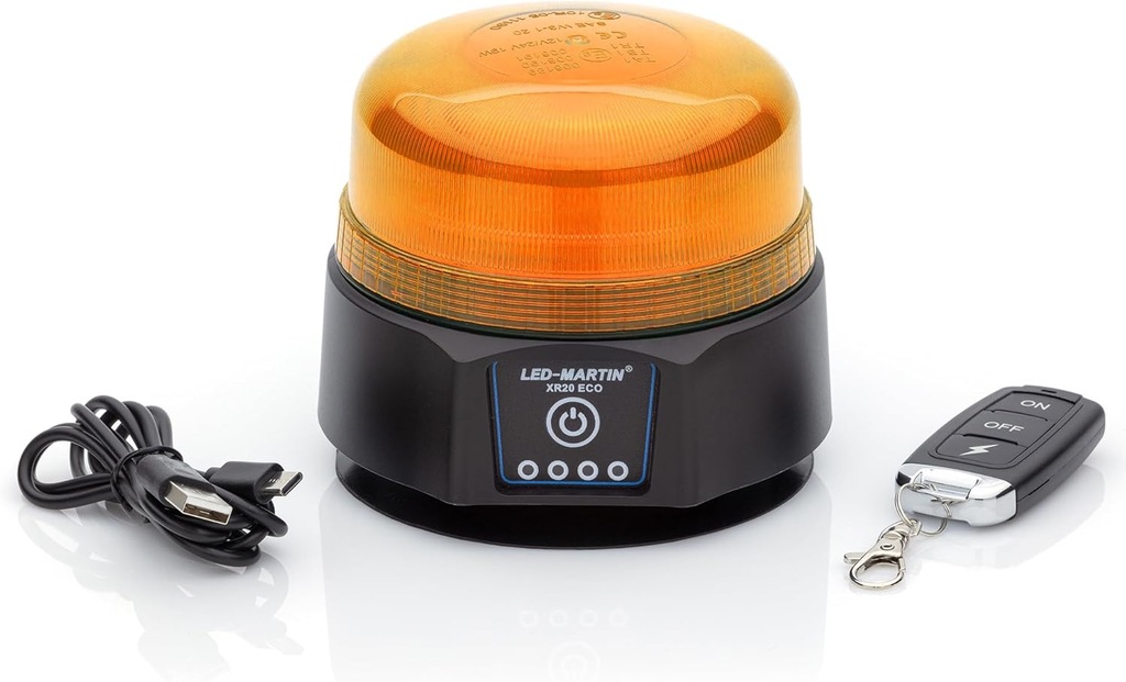 Lampa blitz LED MARTIN XR20 ECO galben, magnet, baterie, expozitie Product image