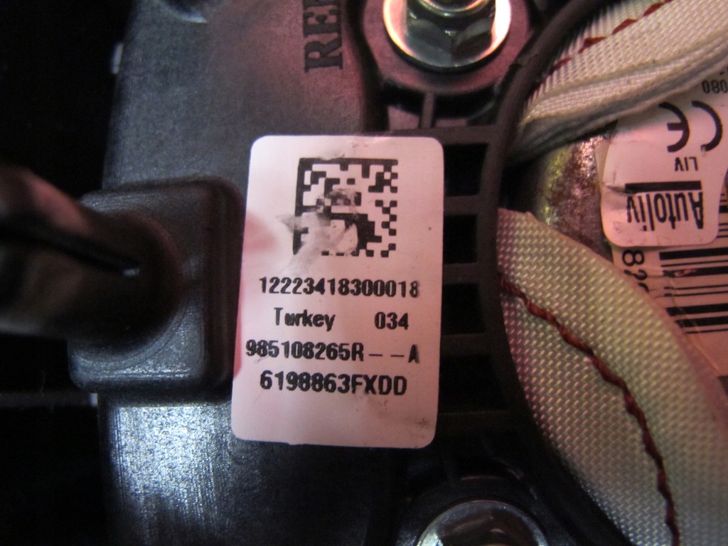 CLIO 4 IV PERNE AIRBAG PANOU CONSOLA CABINA Product image