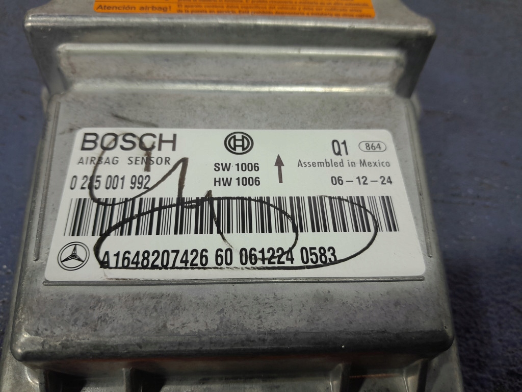 MERCEDES R W251 PLANCĂ, PERNE, PRETENSIONARE Product image
