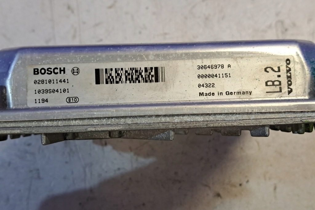 ECU Volvo XC90 și 0281011441 2.4L Diesel 120KW 2005 Computer Motor Computer Motor Product image