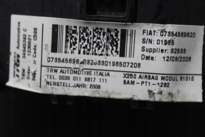AIRBAG ȘOFER FIAT DUCATO III Product image