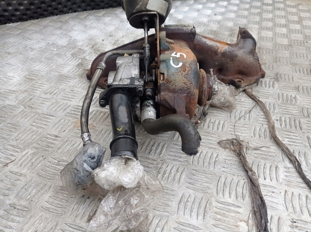 CITROEN C5 1 I LIFT 2.0 HDI 136 TURBOCOMPRESOR GT1749V 9682778680 FUNCTIONAL Product image