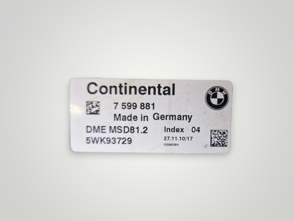 BMW E81 E60 E61 E90 E91 E92 E93 Z4 2.0I N43 B20A Controler de motor computerizat B20A Product image