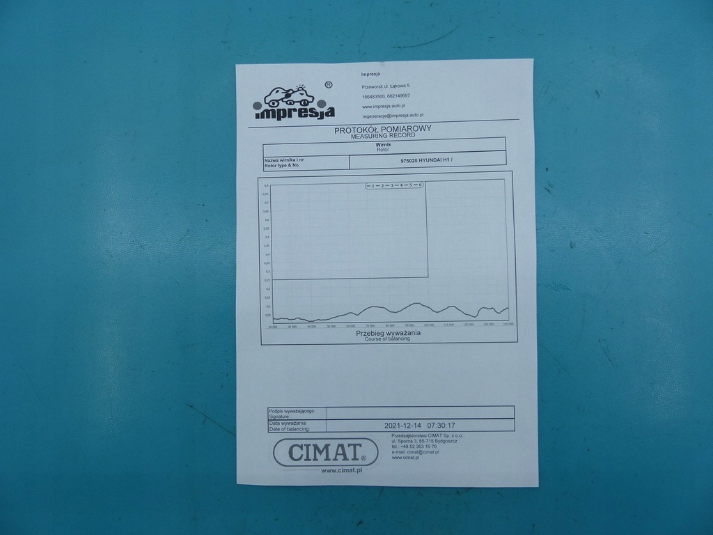 TURBOCOMPRESOR HYUNDAI H1 710060-1 2.5 CRDI Product image