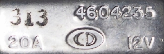 Siguranță termică 20A Chrysler Dodge Jeep 4604235 Product image