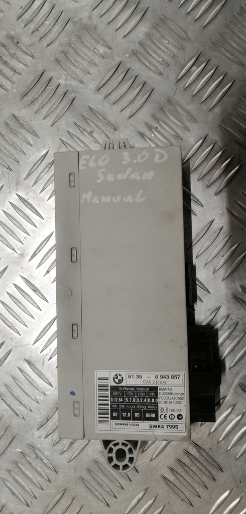 MODUL CONTROLLER CONFORT 6943857 BMW 5 E60 3.0D Product image