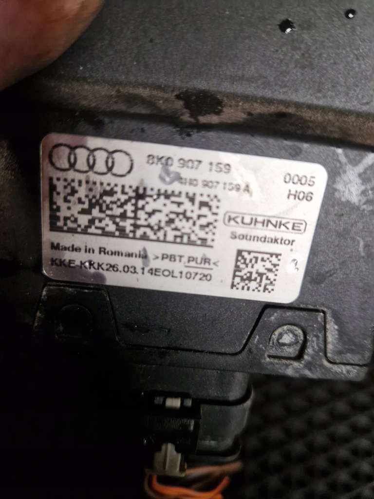 Controler de sunet pentru evacuare Audi S4 B8 Lift 8K0907159 Product image