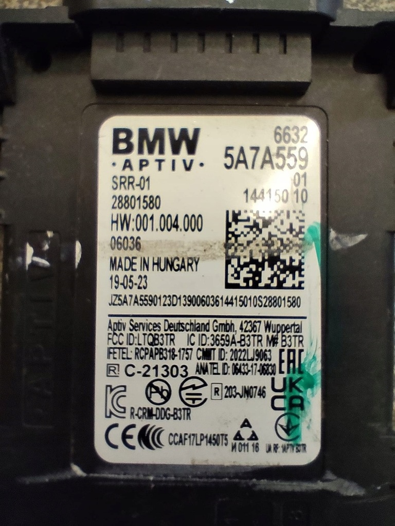 PDC Beam Radar Distronic ACC Assistant BMW X3 G01 Lift LCI 21- Product image