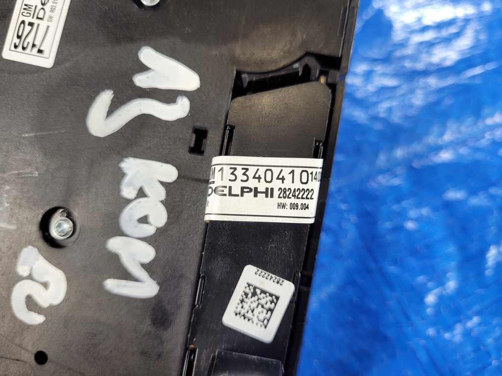 PIESE OPEL | Comutator radio Astra J Panel CD600 13397126 Product image