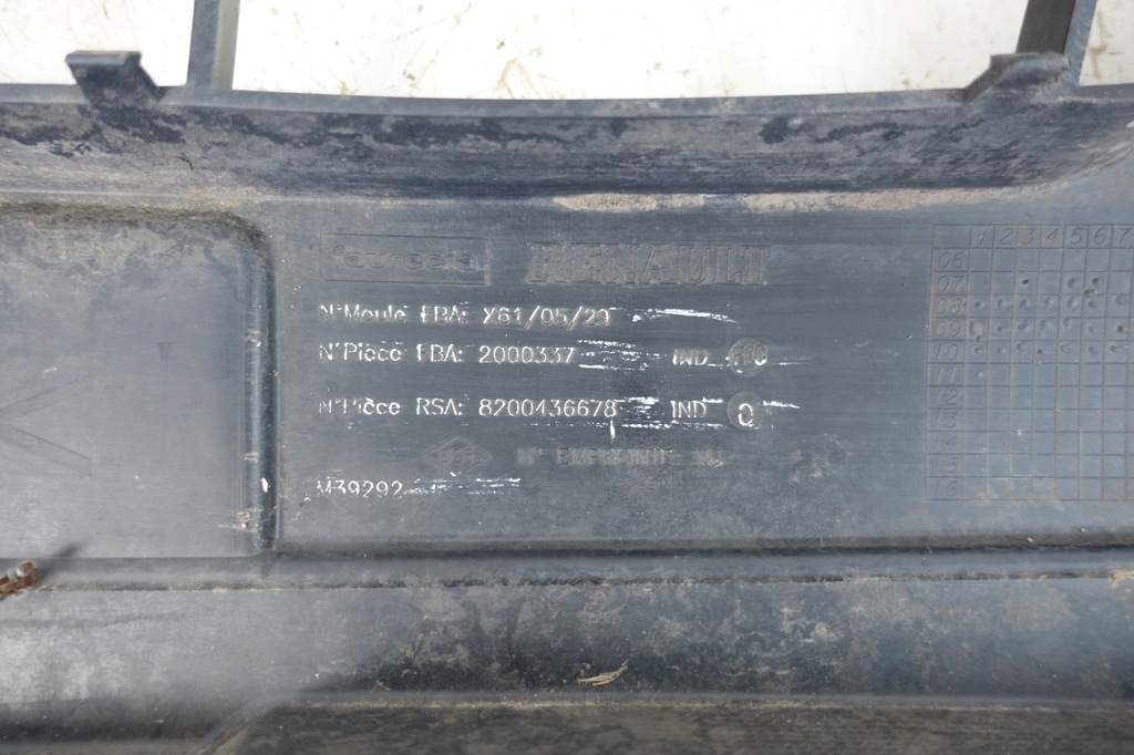RENAULT KANGOO II 2 2008- BARA FATA 8200436678 Product image