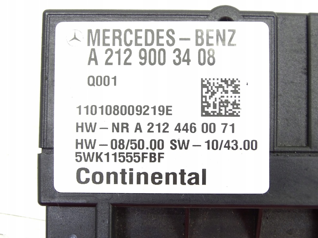 MODUL POMPA DE COMBUSTIBIL MERCEDES W212 2.2 CDI A2129003408 Product image