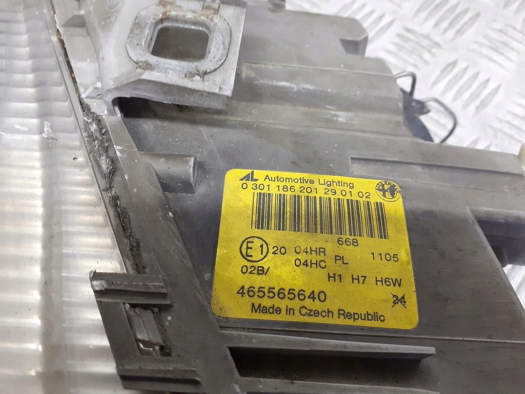 LAMPA STANGA FATA ALFA ROMEO 147 EUROPA Product image
