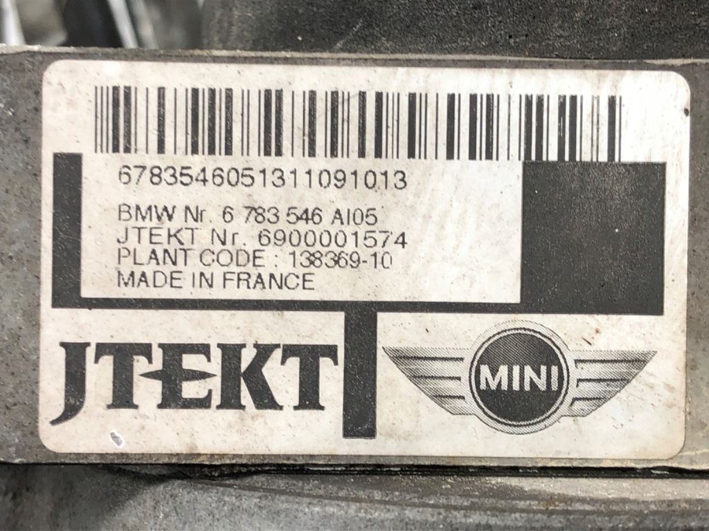 STRIP GEAR MINI R56 6820000102D 1.6 90CP Hatchback 05-14 Product image