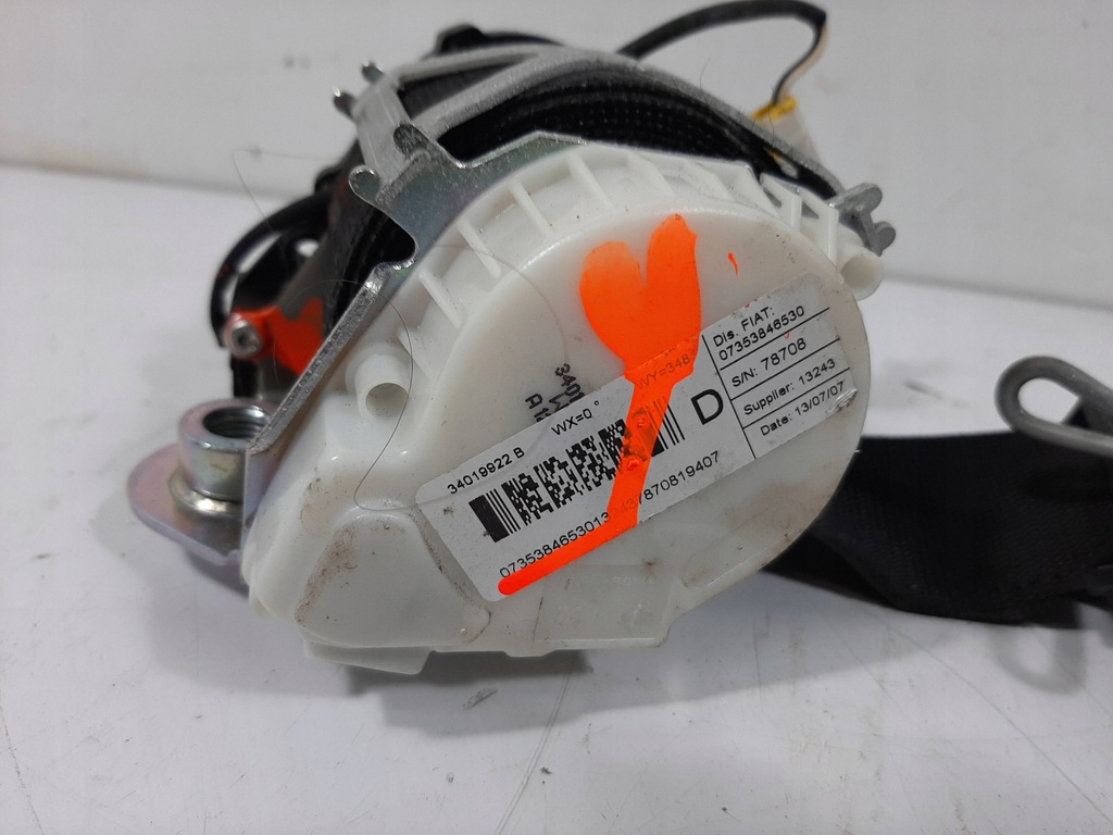 FIAT BRAVO II 08R CENA DE SIGURANTA DREAPTA FATA 34019922B 07353846530 Product image
