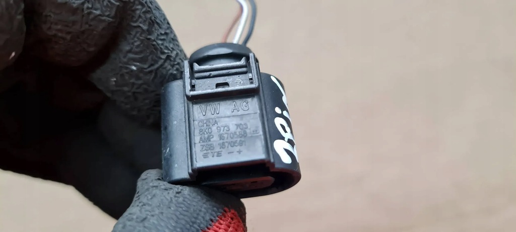 A6 C7 4G SENSOR DE AER CONDIȚIONAT ștecher 8K0973703 A4 B9 8W A5 Q7 A6 Product image