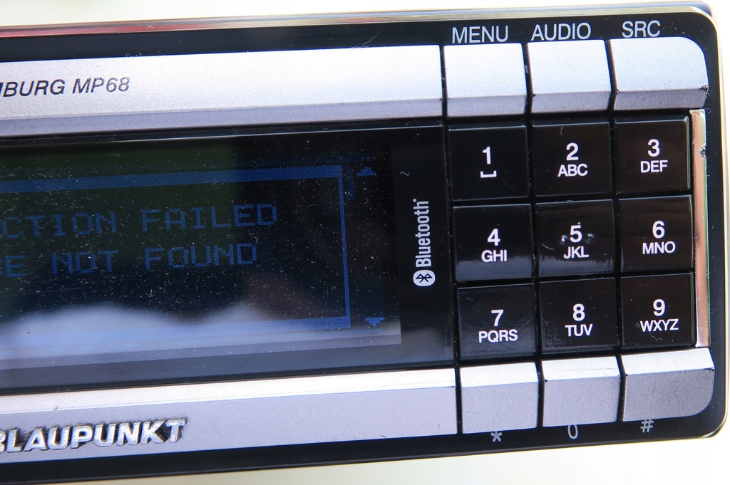 RADIO BLAUPUNKT HAMBURG MP68 BLUETOOTH BMW OPEL AUDI MERCEDES VW RENAULT Product image