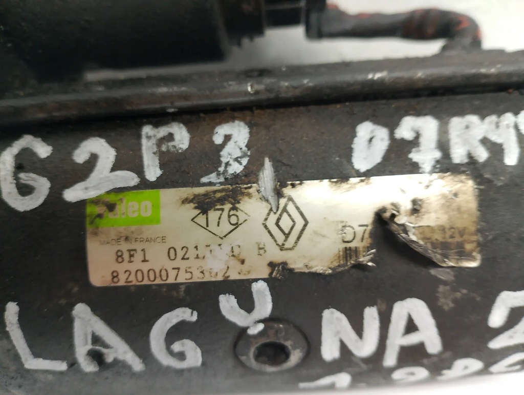 DEMAROR RENAULT LAGUNA 2 II 1.9 DCI 8200075362 D7R49 Product image