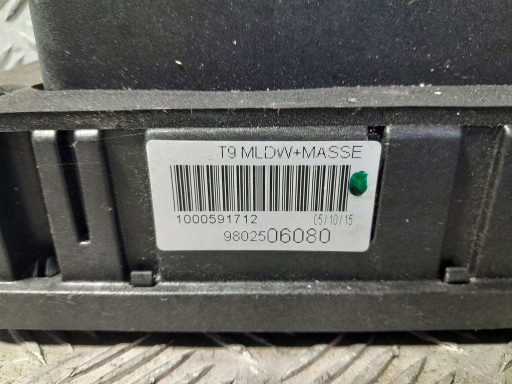 PEUGEOT 308 T9 SELECTOR DE VITESE 9802506080 Product image
