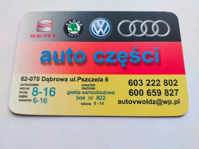 CAPAC UNDA ULEI 06E103623H AUDI A4 B8 A5 8T 3.2 V6 INCH ORIGINAL Product image