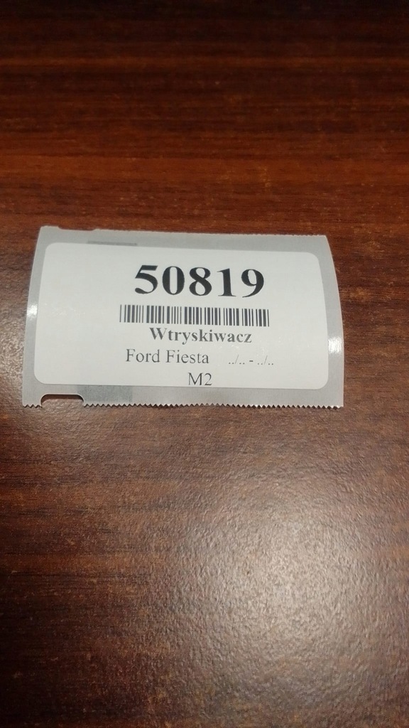INJECTOR FORD FIESTA 1.4 TDCI 0445110075 Product image