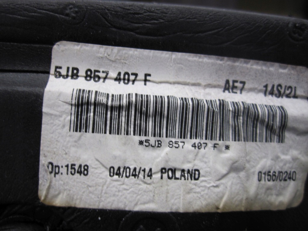 Skoda Rapid Spaceback Mirror Lew 5JB857407F E9026636 5 Pin Angel Product image
