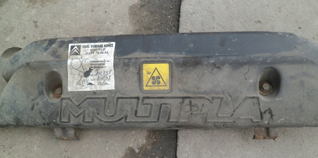 Captorul de admisie aer Fiat Multipla 1.6 16V 98r- Product image