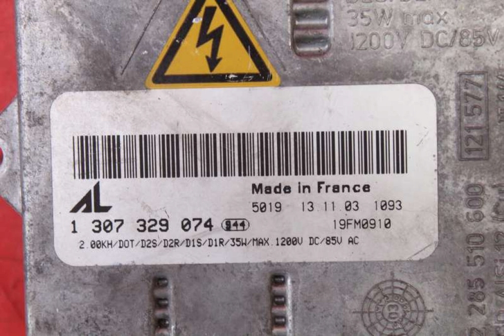 CONVERTOR XENON STÂNGA 1307329074 BMW E63 03-07 Product image