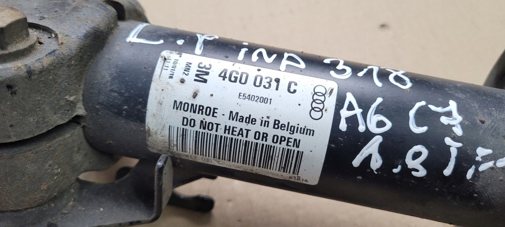 A6 C7 4G MÂNER DE MONTARE A RIFĂTORII AMORTIZOR FAȚĂ STÂNGA 4G0031C Product image