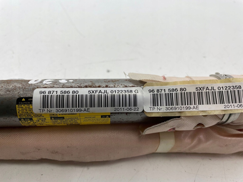Citroen DS4 2011 Partea dreaptă a airbag -ului perdelei Product image