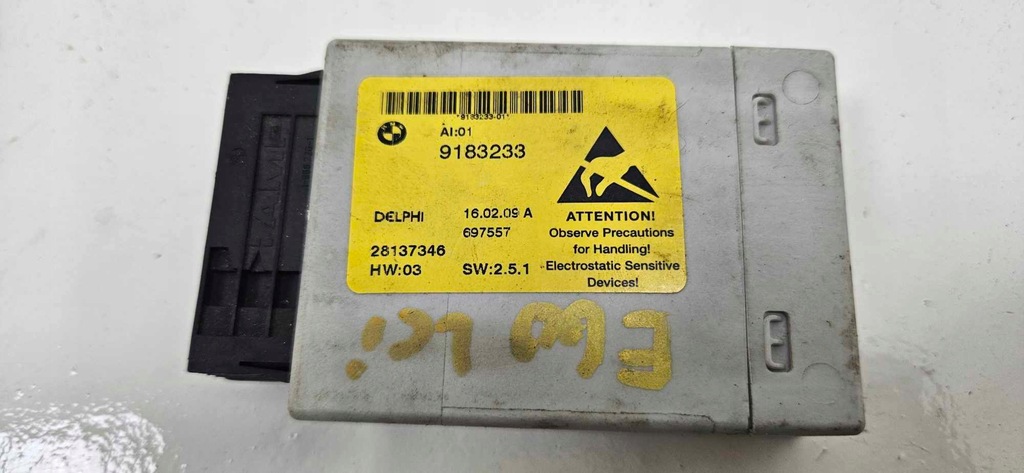Modul de control al consolei BMW E60 E61 9183233 Product image