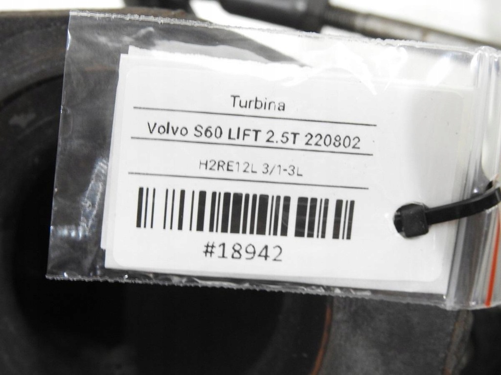TURBINA TURBOCOMPRESOR VOLVO S60 I 2.5 T 30650634 Product image