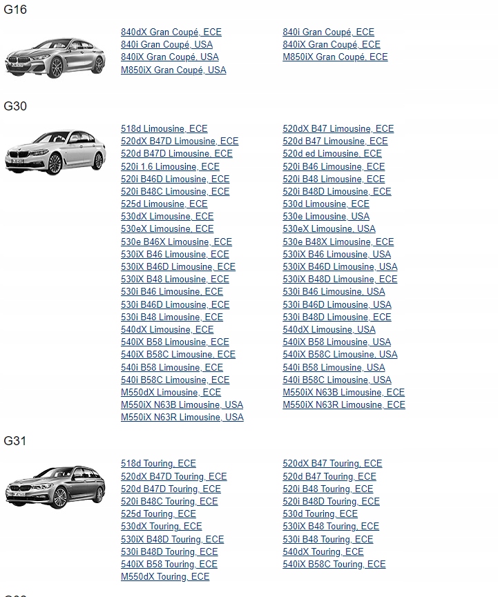 CONTROLLER COLONA BMW M5 M8 X5 X7 6885215 6894830 Product image