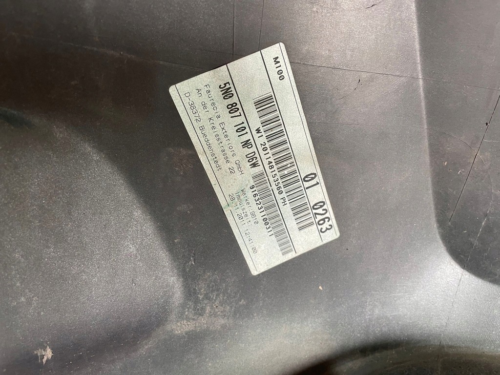BARA FATA VW TIGUAN LIFT 12 - CROSS 5N0 5N0807221T ORY ** Product image