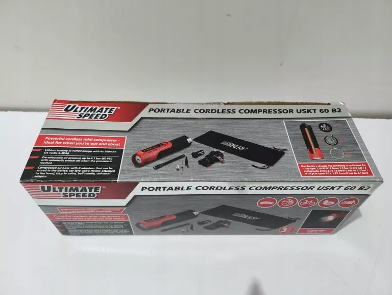 COMPRESOR PORTATIL USKT 60 B2 ULTIMATE SPEED Product image