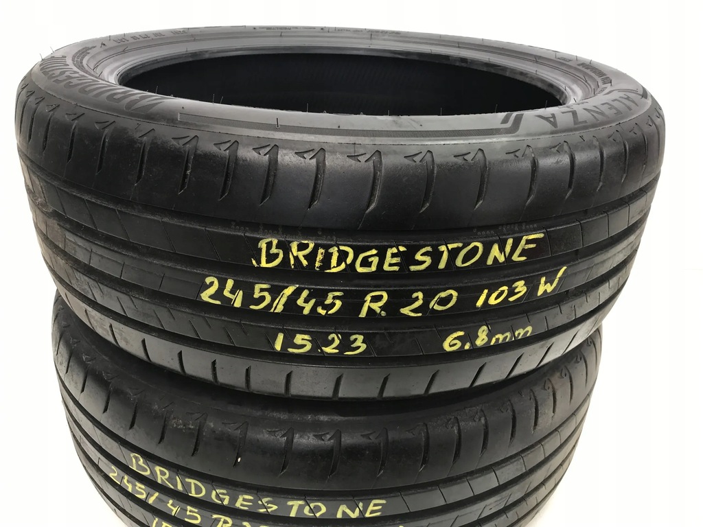 ANVELOPE BRIDGESTONE ALENZA 001 245/45 R20 103W 6.5MM 2023 Product image