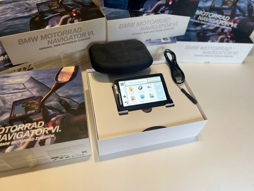 Navigare BMW Garmin Navigator VI Ca nou!!! Set Box Case Product image
