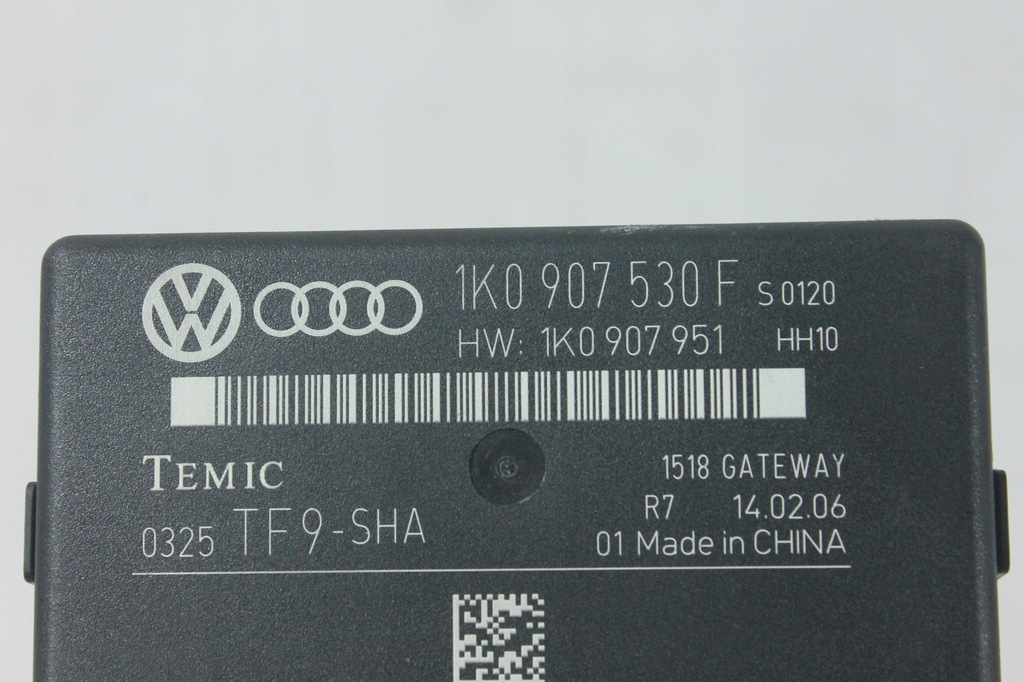 Modul controler Gateway Audi VW Skoda Octavia II 1.9 BXE Seat 1k0907530f Product image