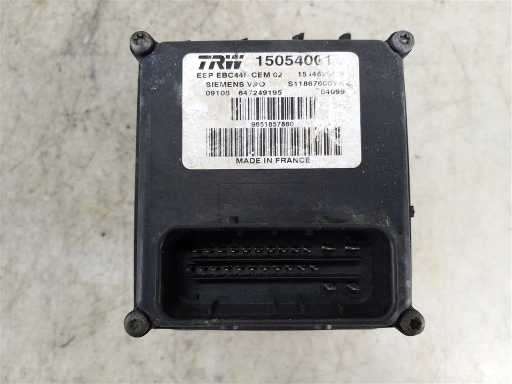 Pompa ABS CONTROLLER Peugeot 407 2.0HDI SW KOMBI 2004-2011 9651857880 Product image