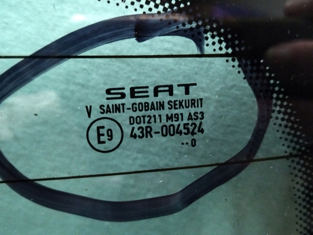 LUNETA SEAT IBIZA IV 4 (2008-2016) 3D AS3 OR. Product image