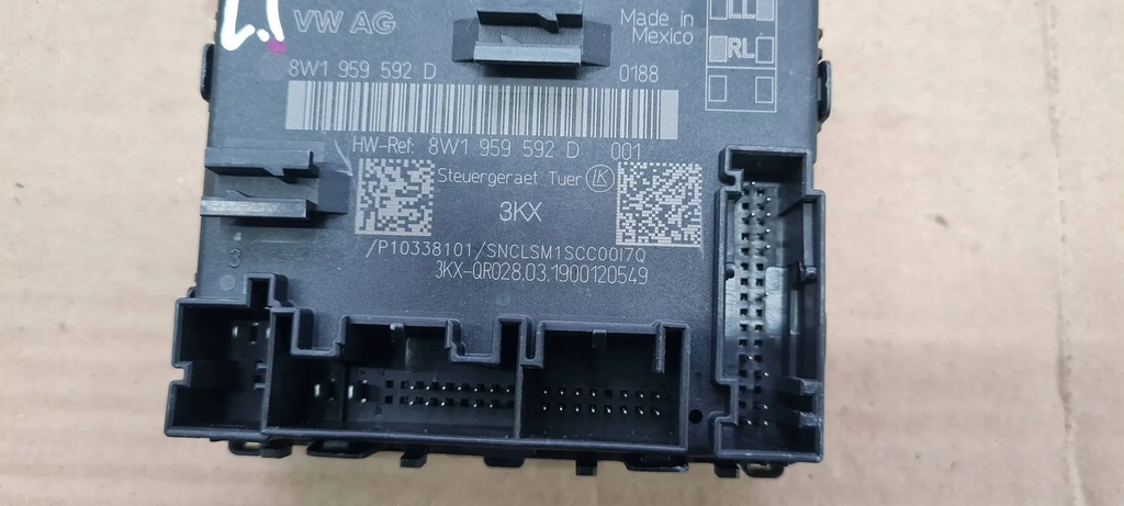 Q5 80A MODUL CONTROLLER UȘĂ FAȚĂ 8W1959592D Product image