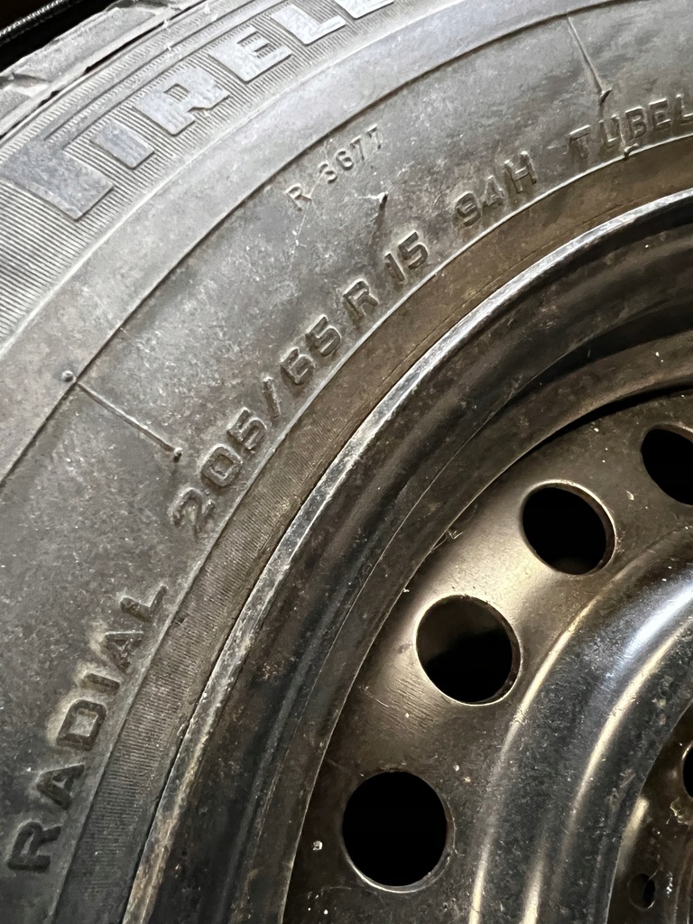 Capac roata de rezerva BMW SERIA 3 E36 205/65 R15 Product image