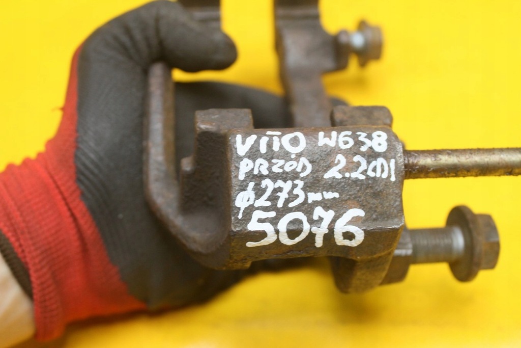 CÂLG FRANĂ FATA VITO W638 2.2 CDI 273 mm Product image